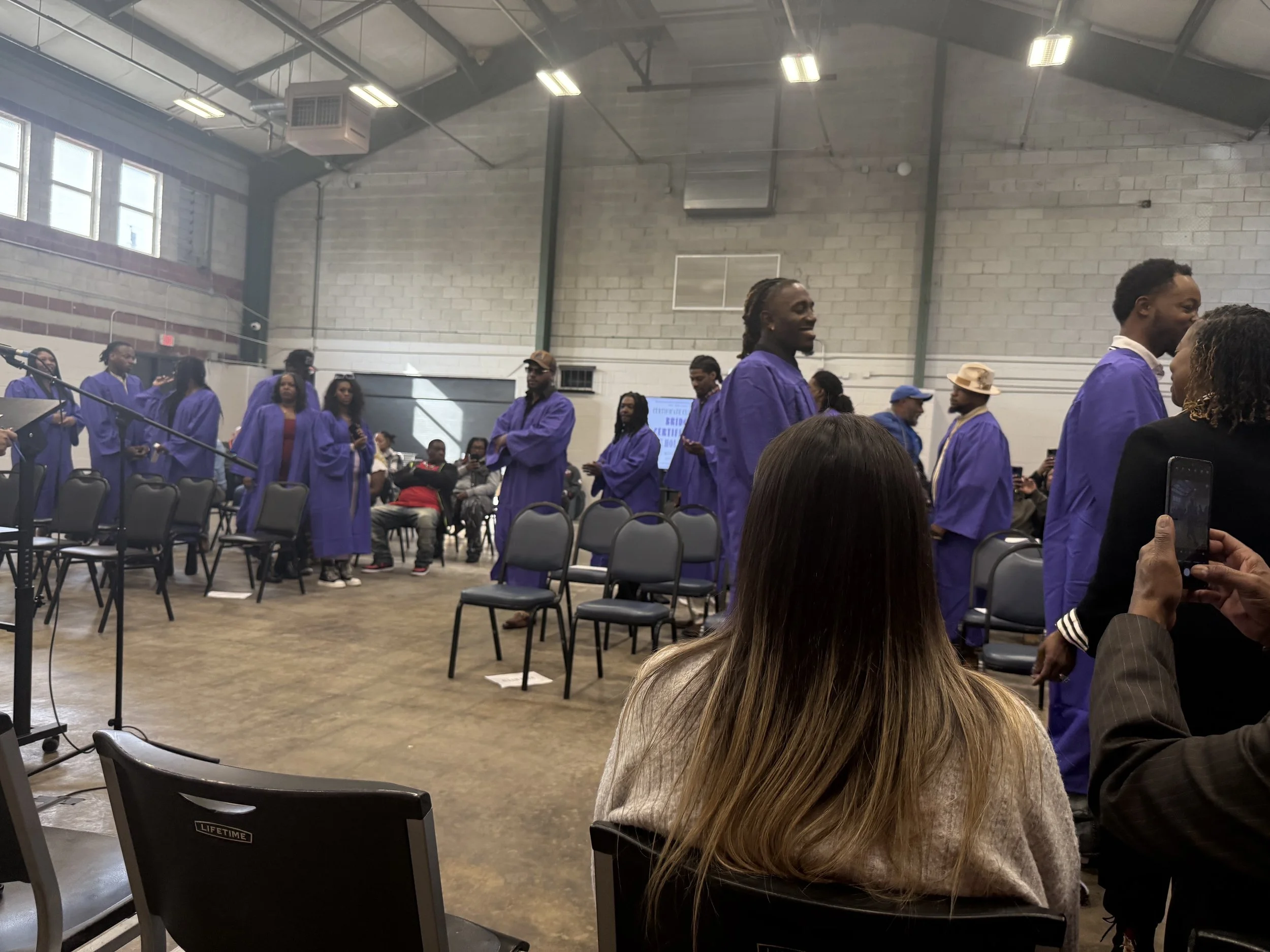 Macedonia Development Corporation (MDC) ESTL Clean Energy Workforce Hub graduation on Friday, October 24, 2025. 