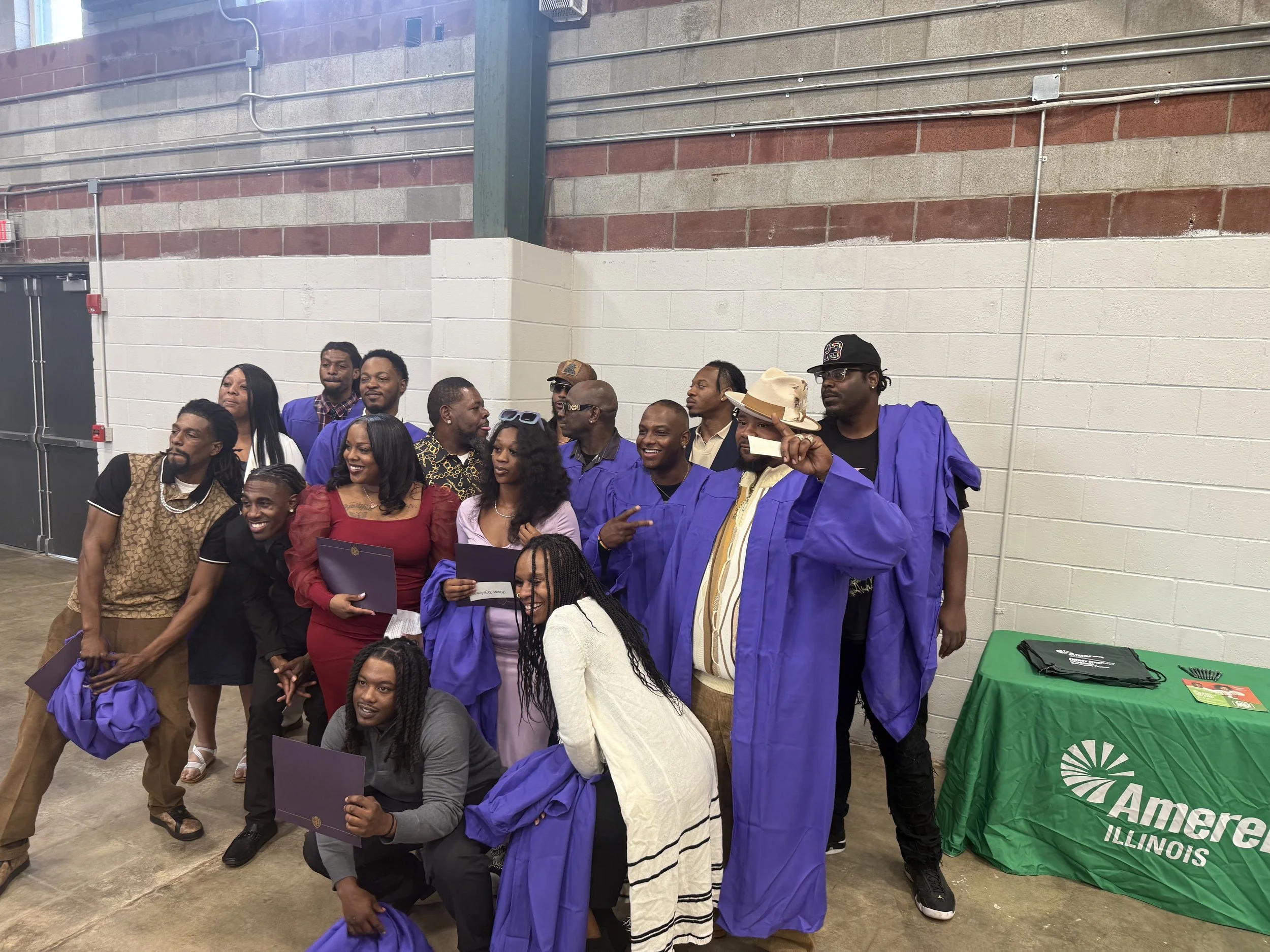 Macedonia Development Corporation (MDC) ESTL Clean Energy Workforce Hub graduation on Friday, October 24, 2025. 