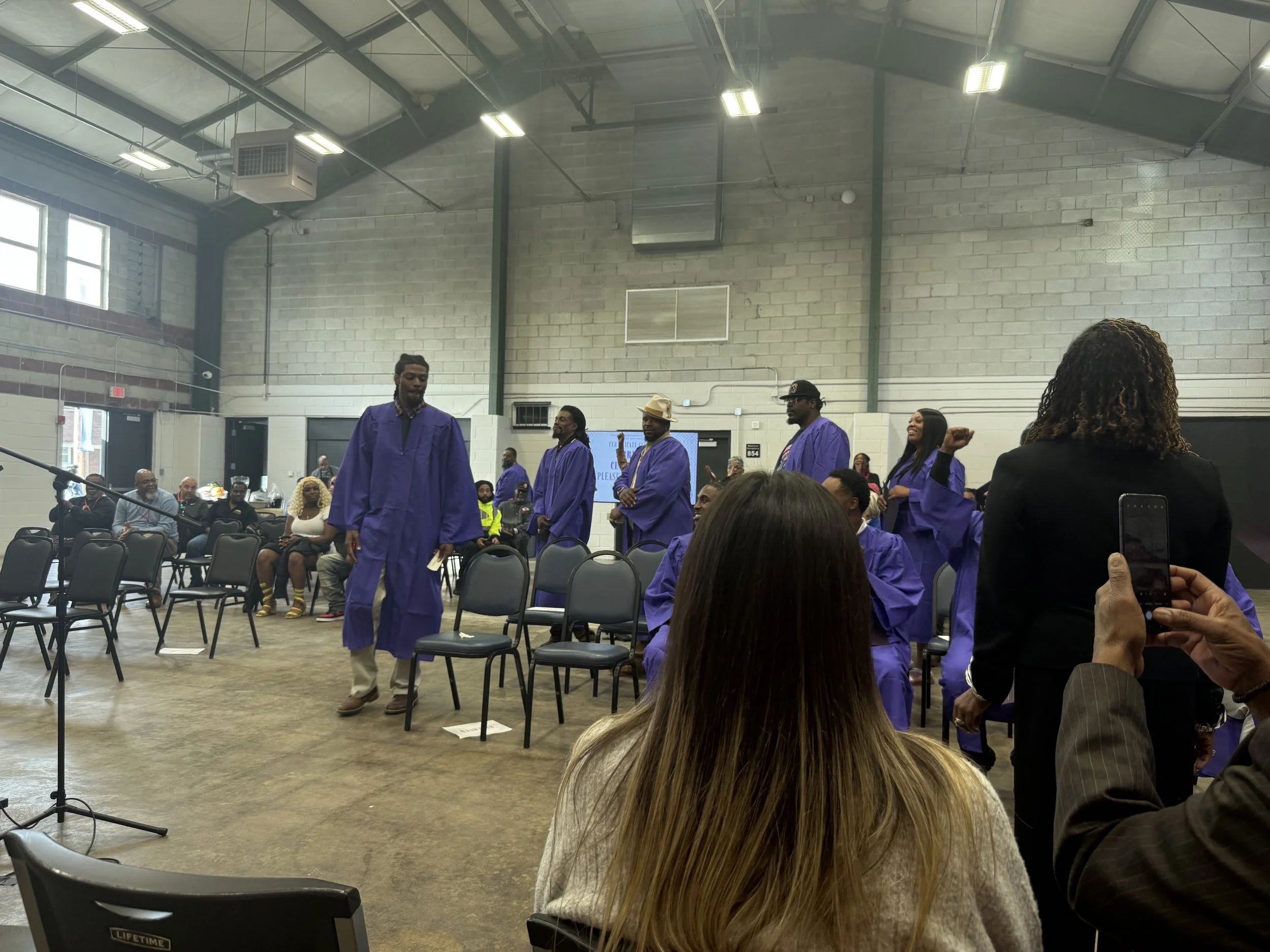 Macedonia Development Corporation (MDC) ESTL Clean Energy Workforce Hub graduation on Friday, October 24, 2025. 