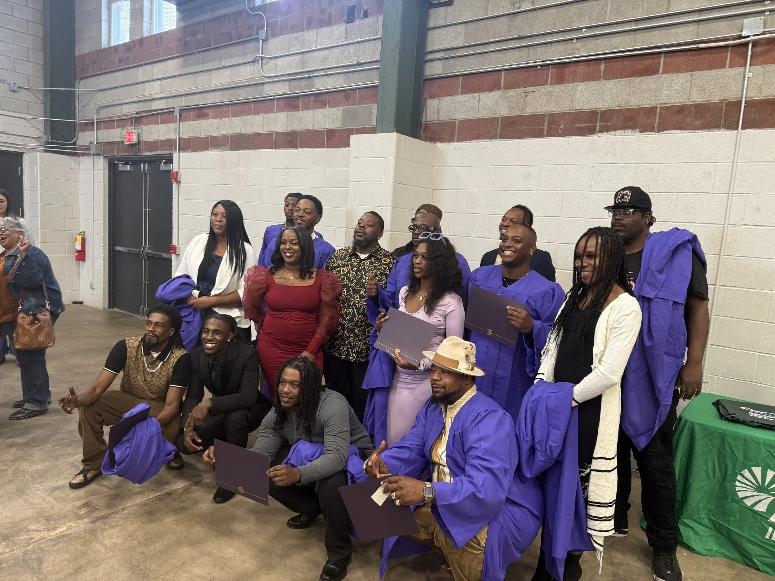 Macedonia Development Corporation (MDC) ESTL Clean Energy Workforce Hub graduation on Friday, October 24, 2025. 