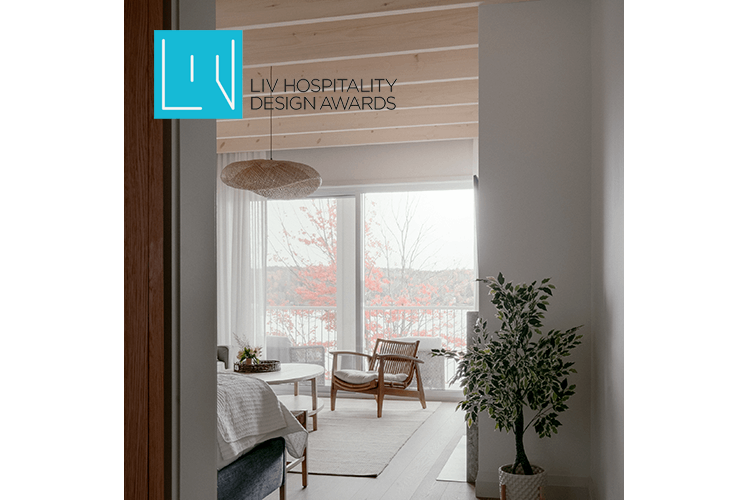 Le Spa Manoir Hovey Recognized in Architectural Design Wellness Category at the 2025 LIV Hospitality Design Awards