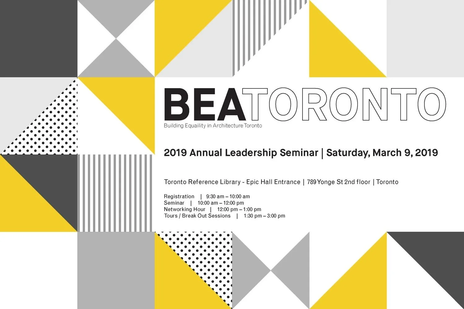 Vivian Lee Moderates BEAT’s 2019 Annual Leadership Seminar in Toronto