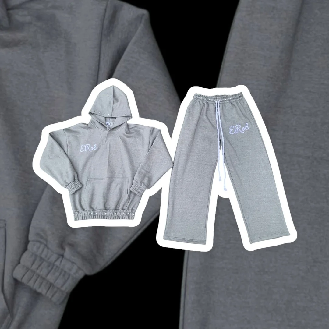 Ash Gray Plain Jane $weatsuit V1