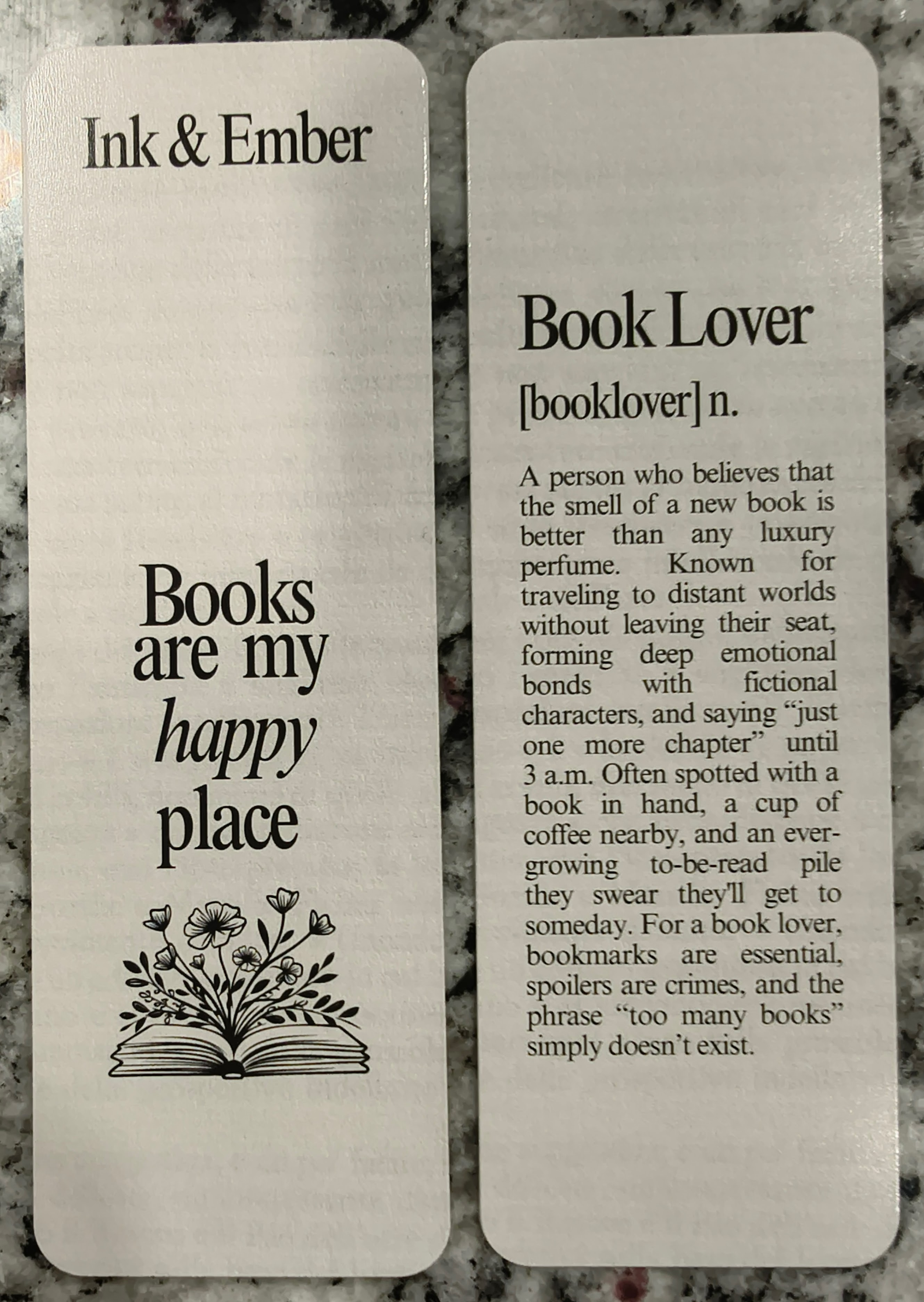 Book Lover - Bookmark