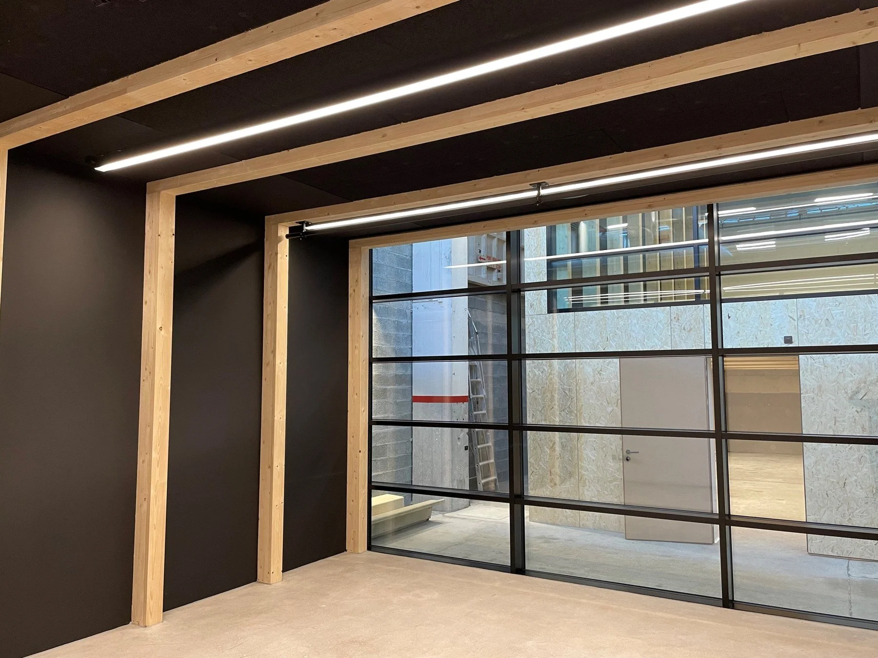 Boîte acoustique à isolation phonique et thermique réalisée par DSD SA au Conservatoire populaire de musique de Genève