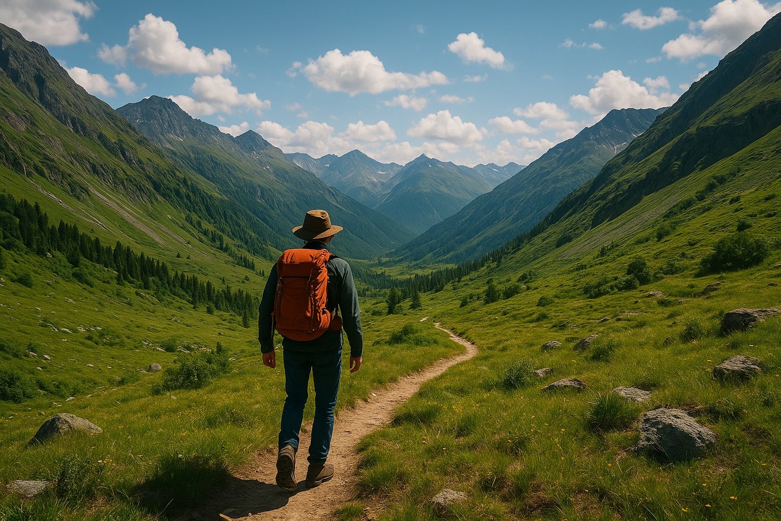 Vivre libre et marcher