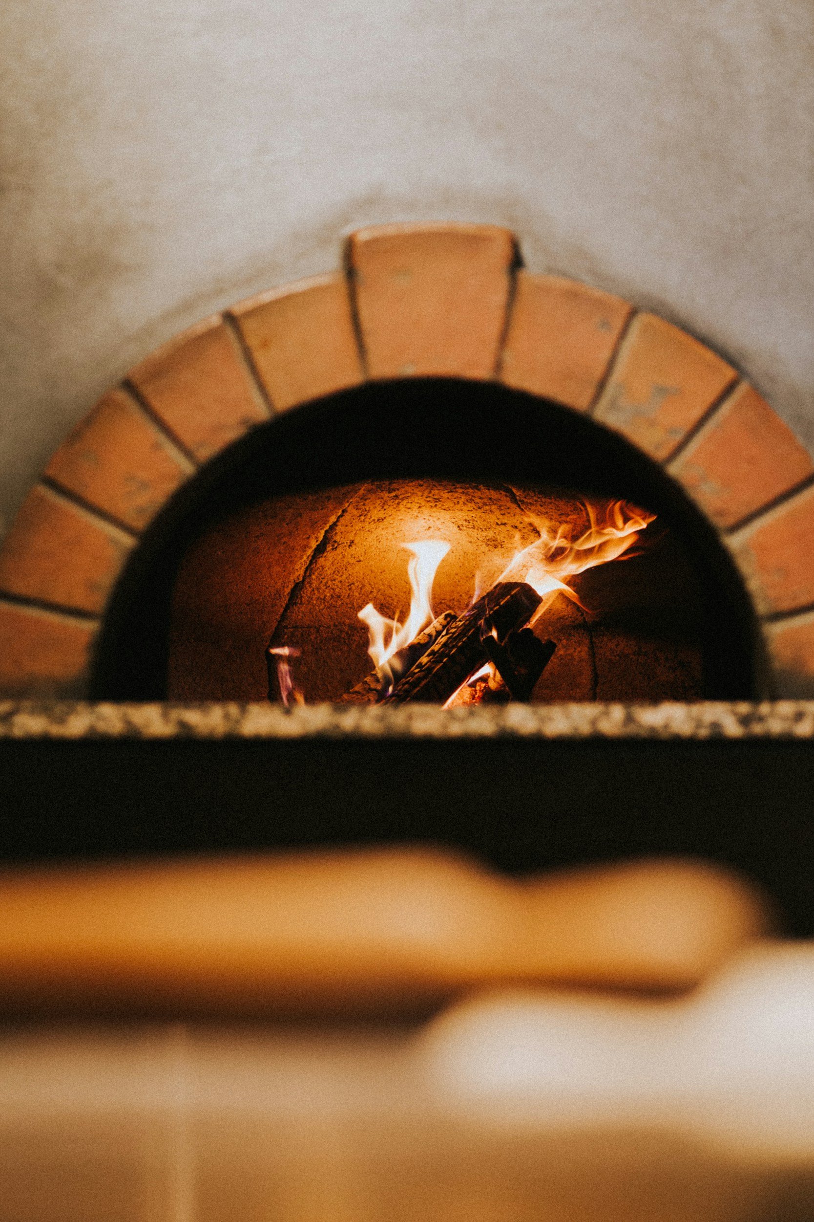 Wood Fired Oven- for cooking pizzas and wood fired cuisine.