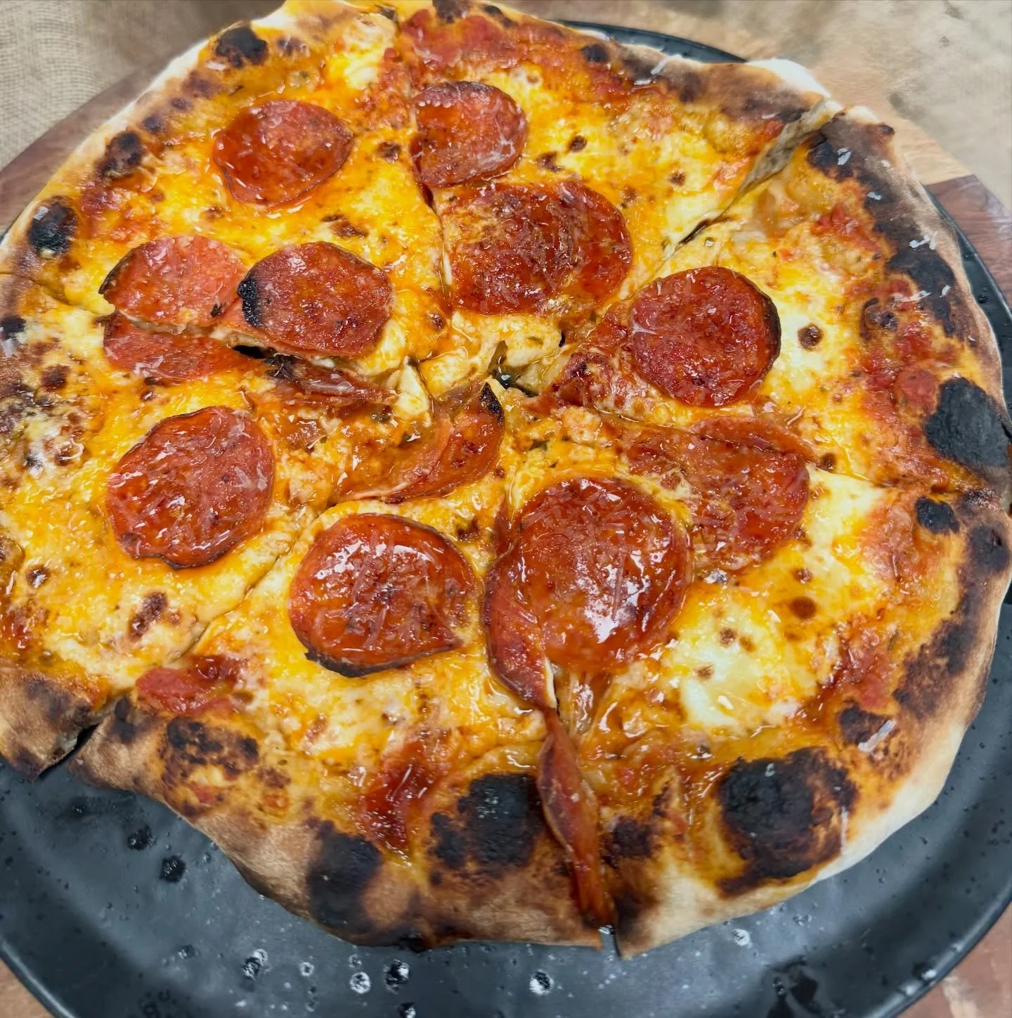 We&rsquo;ve been deep in recipe development, working to perfect our wood fired dough. While the oven is being installed in our truck, we&rsquo;ve been busy test firing pizzas and other menu items, and having a deliciously good time doing it!❤️&zwj;🔥