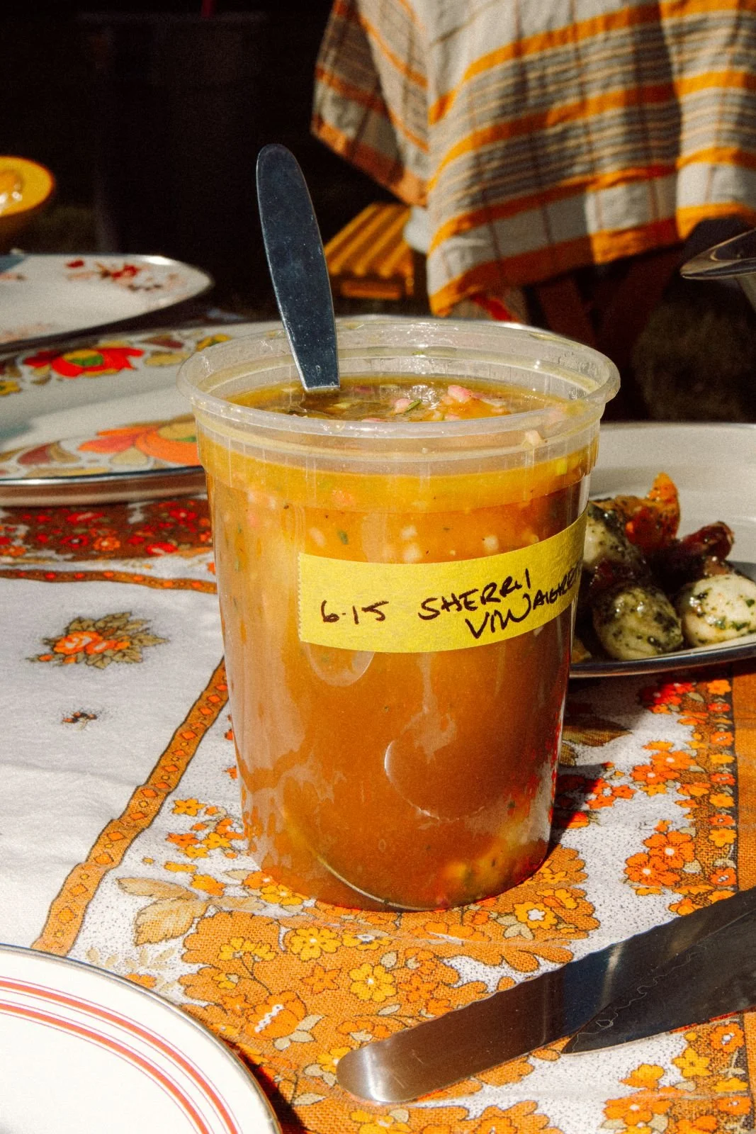 Sherry vinaigrette made from scratch, farm to table local ingredients.