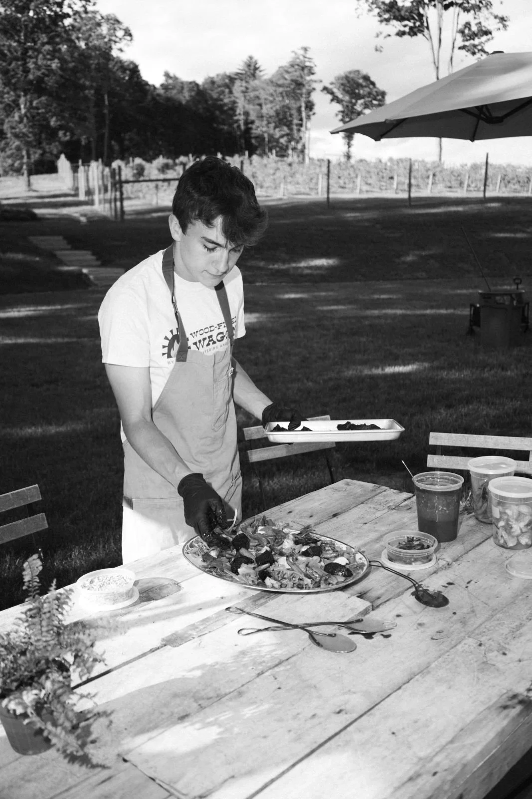 Farm to table ingredients, farm fresh salads inspired by the season.
