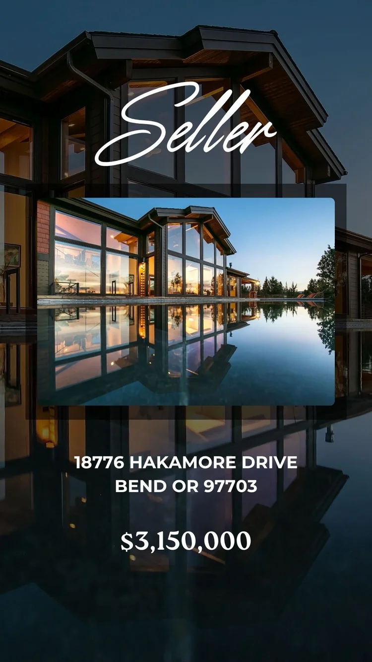 Seller representation: 18776 Hakamore Drive, Bend.