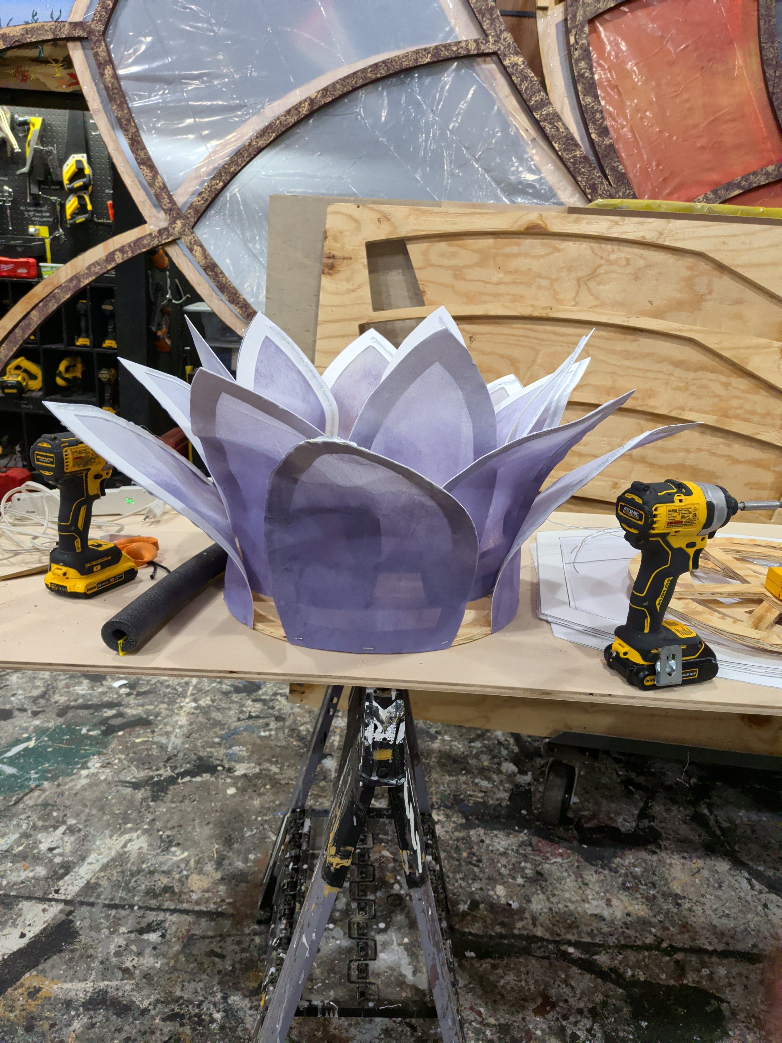In-Progress Lotus Construction #2