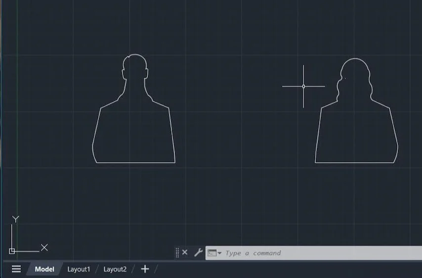 AutoCAD Newscaster Silhouettes 
