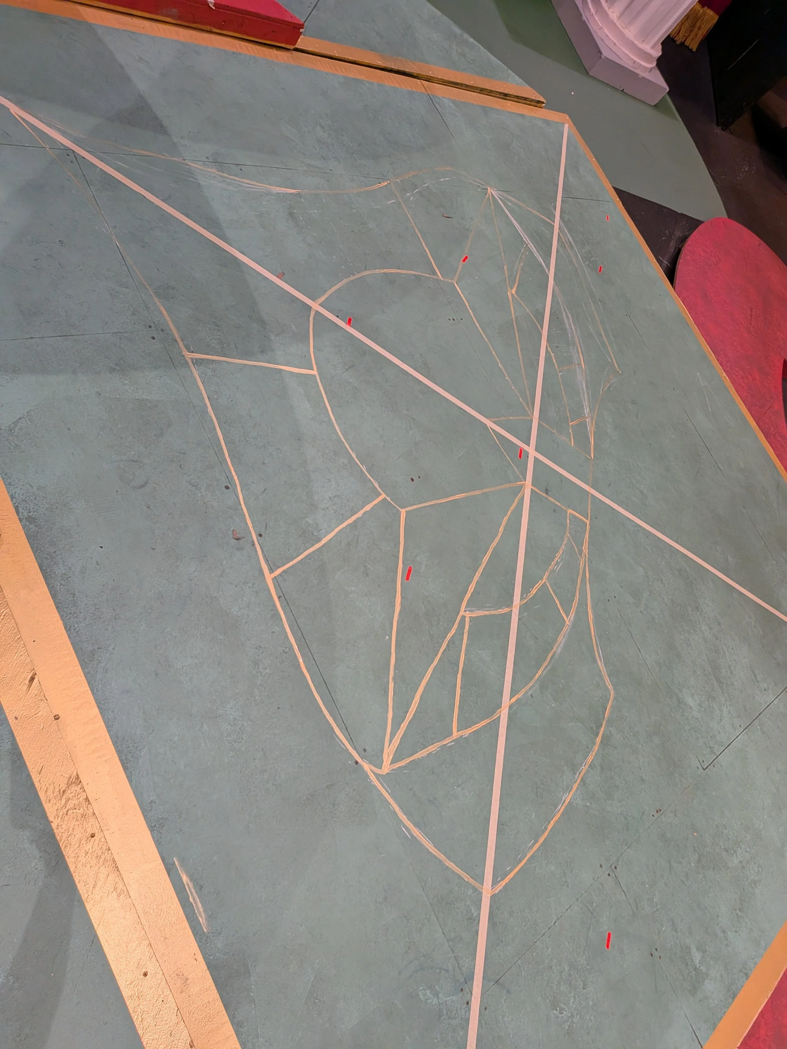 In-Progress Floor Decal #1