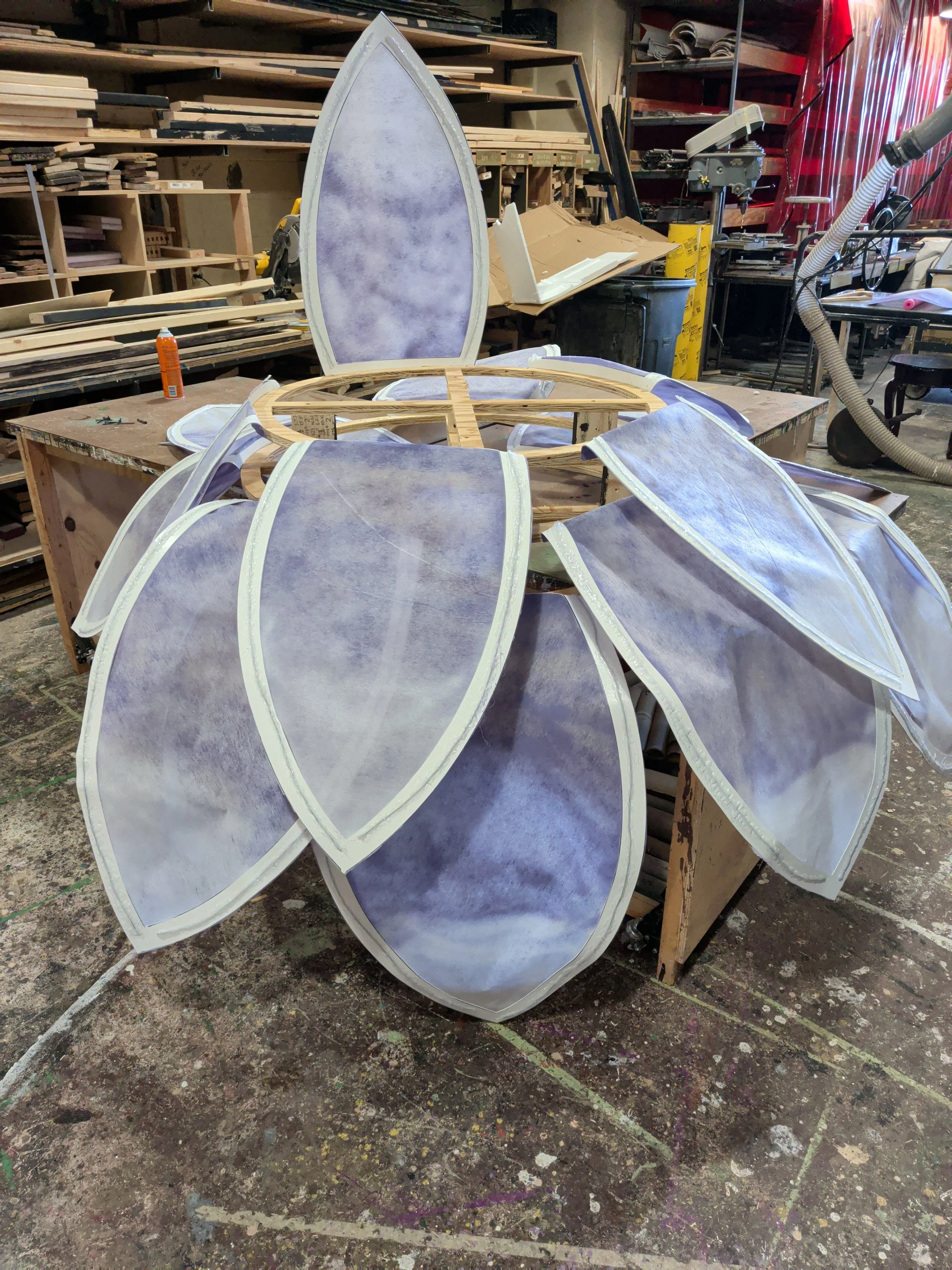 In-Progress Lotus Construction #1