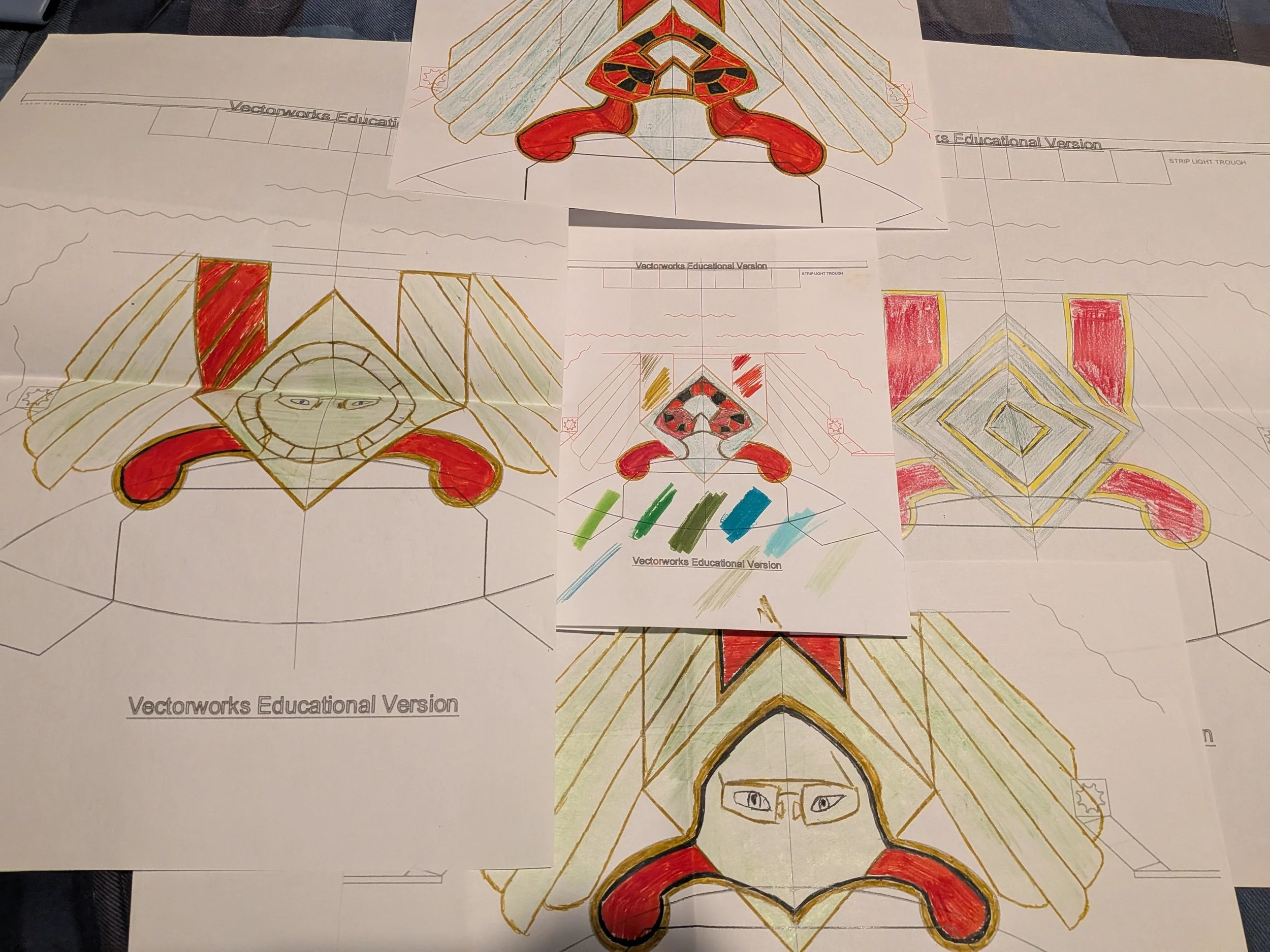 Floor Decal Rendering Timeline