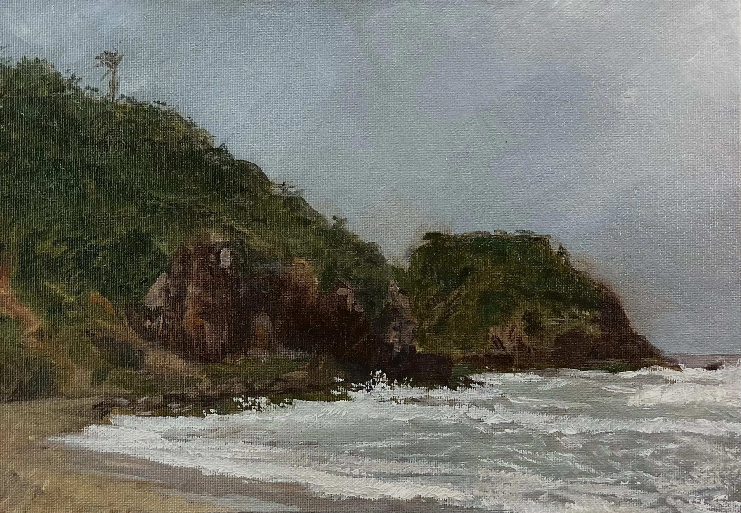 CANTO DO MURCEGO/32 X 24/ ÓLEO SOBRE TELA/2025.