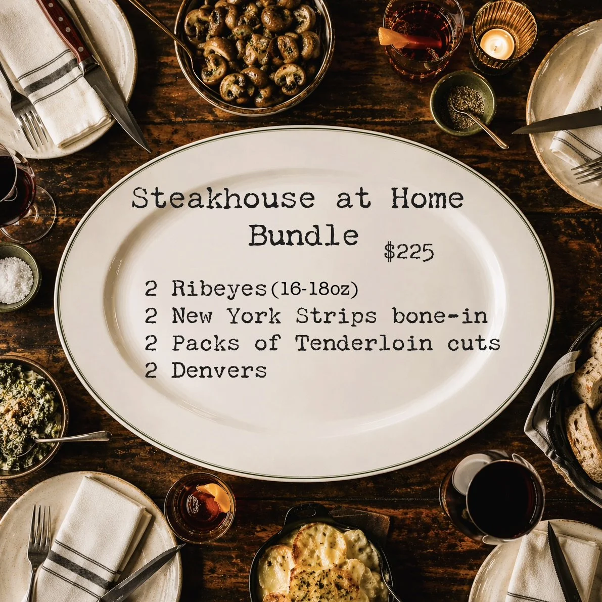 Steakhouse at Home bundle