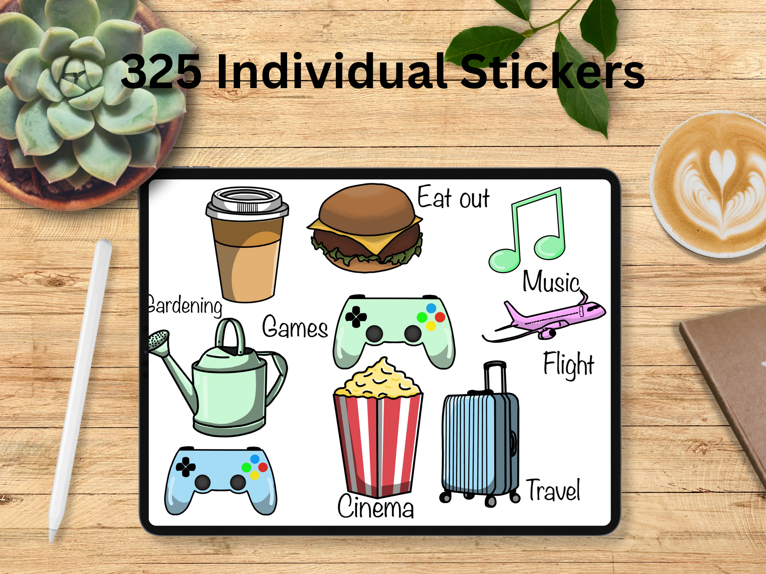 Essential Everyday Digital Stickers