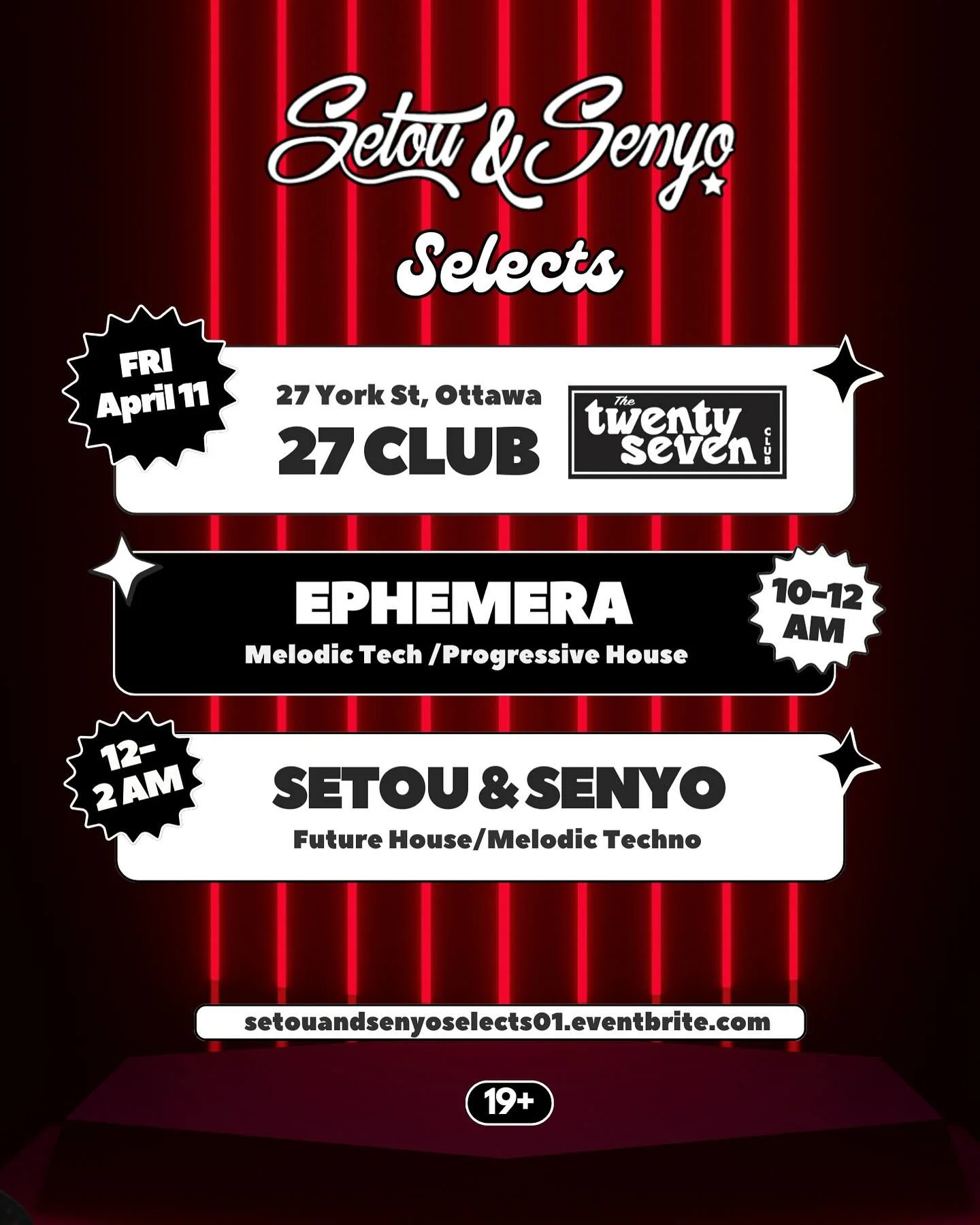 Setou & Senyo Selects Poster