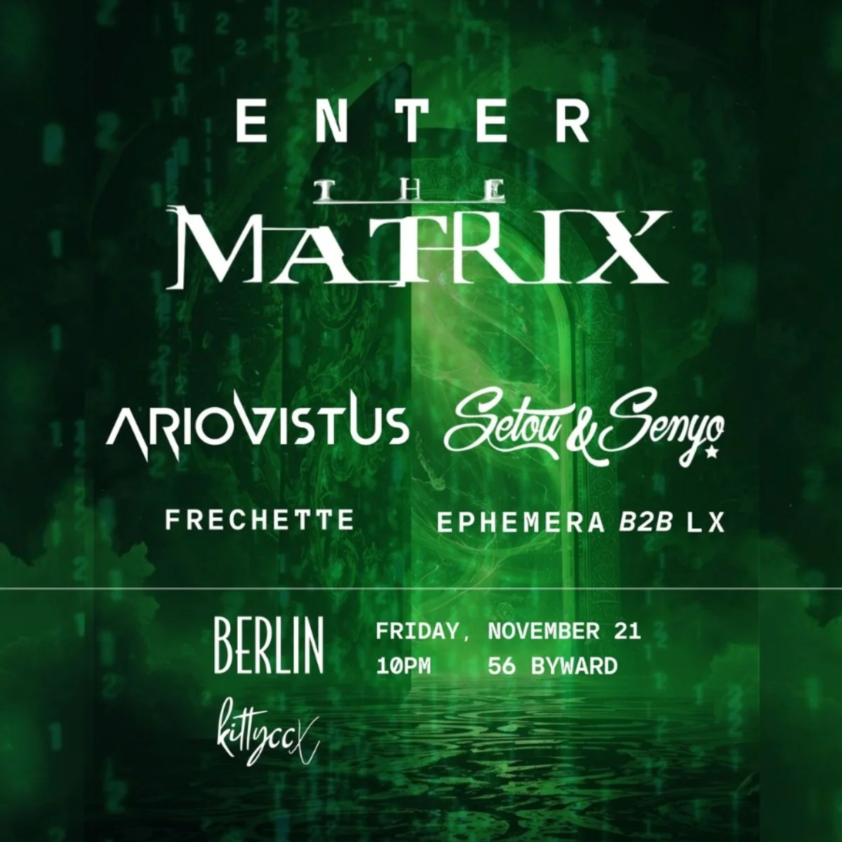 Enter The Matrix Rave Image Ottawa November 2025 Berlin Night Club