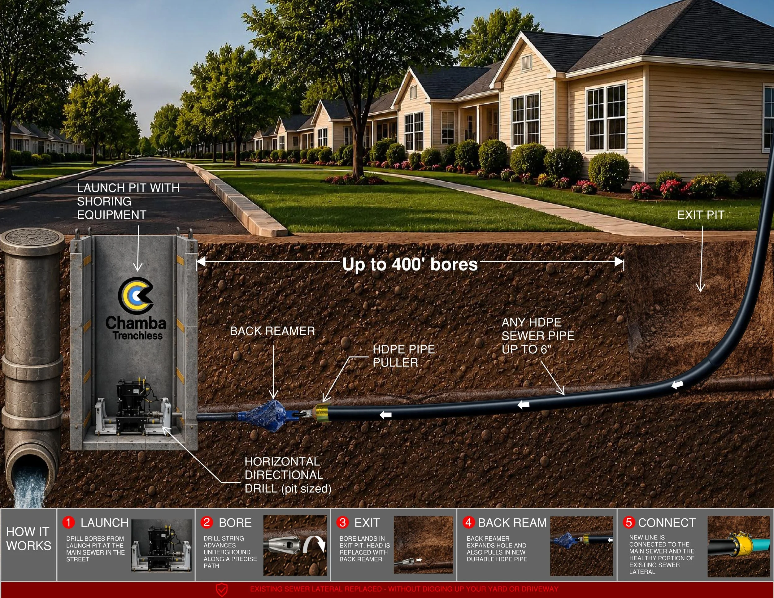 Horizontal Directional Drilling Utah | Trenchless Contractor | Chamba ...