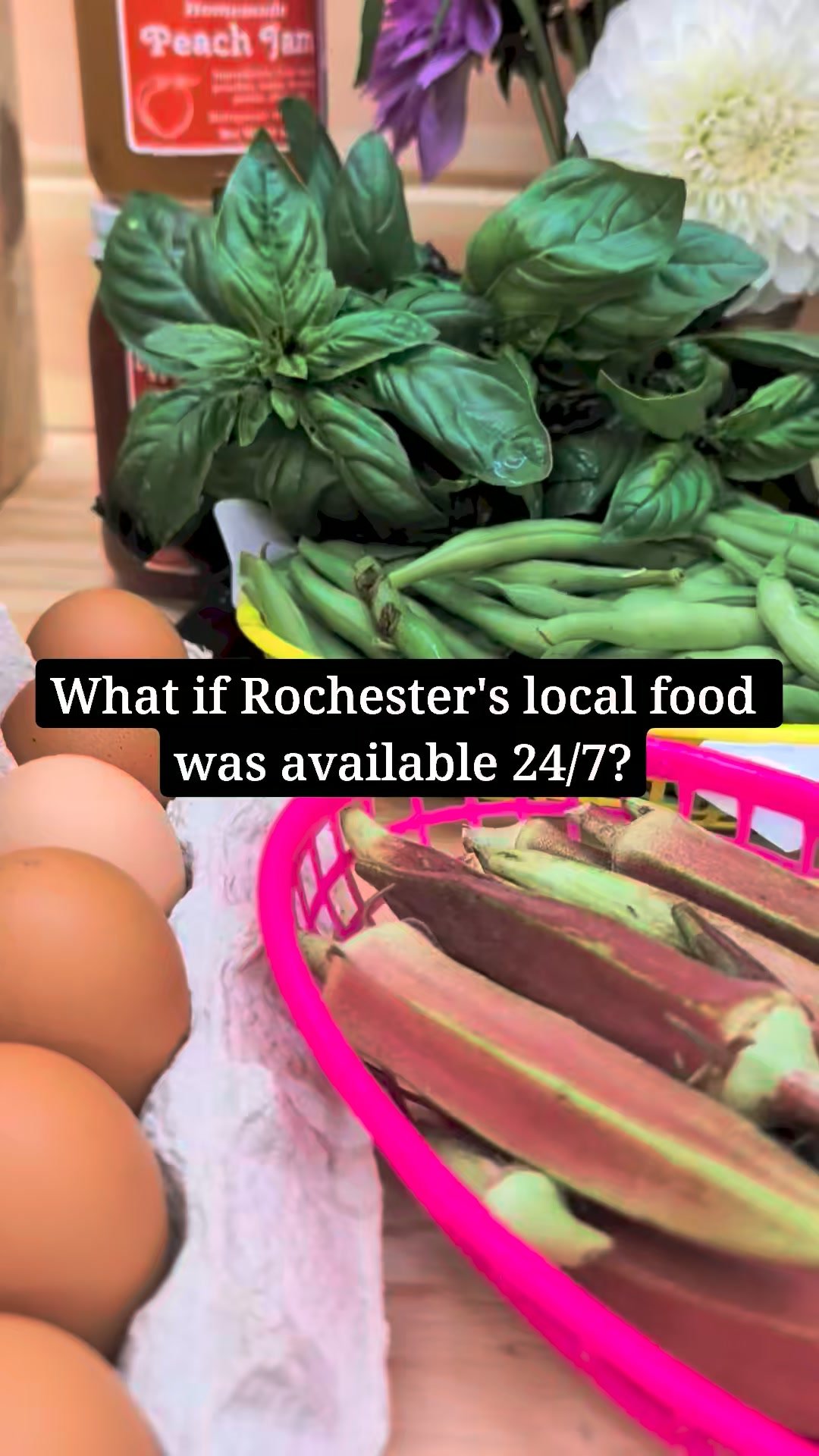 Join Rochester's LOCAL FOOD REVOLUTION! ☘

Local food shouldn't be the exception. It should be part of everyday life.

We're redesigning the local food economy by removing barriers and making fresh food from nearby farms available 24/7.

Together we'