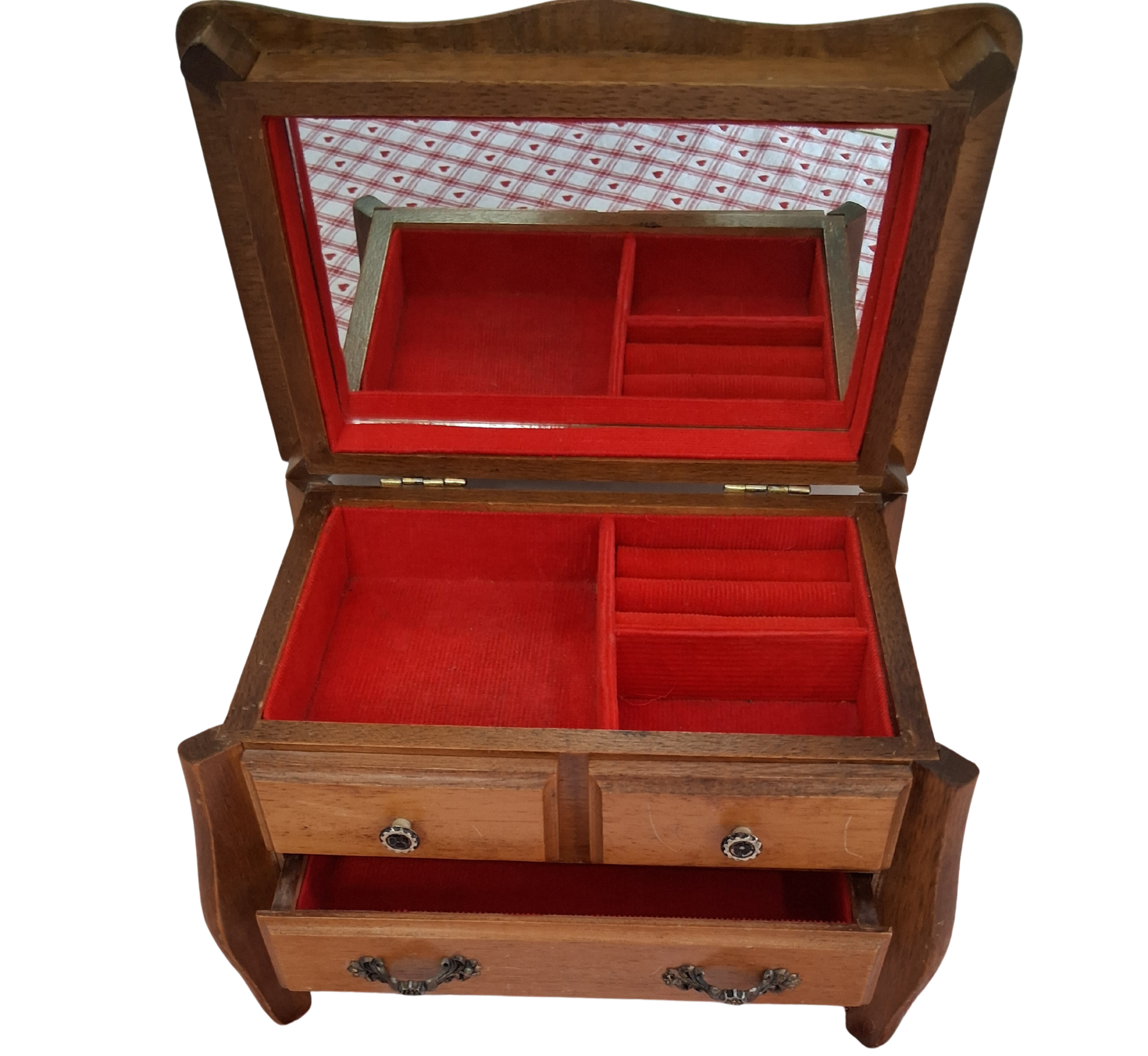 Wooden Musical Jewelry Box