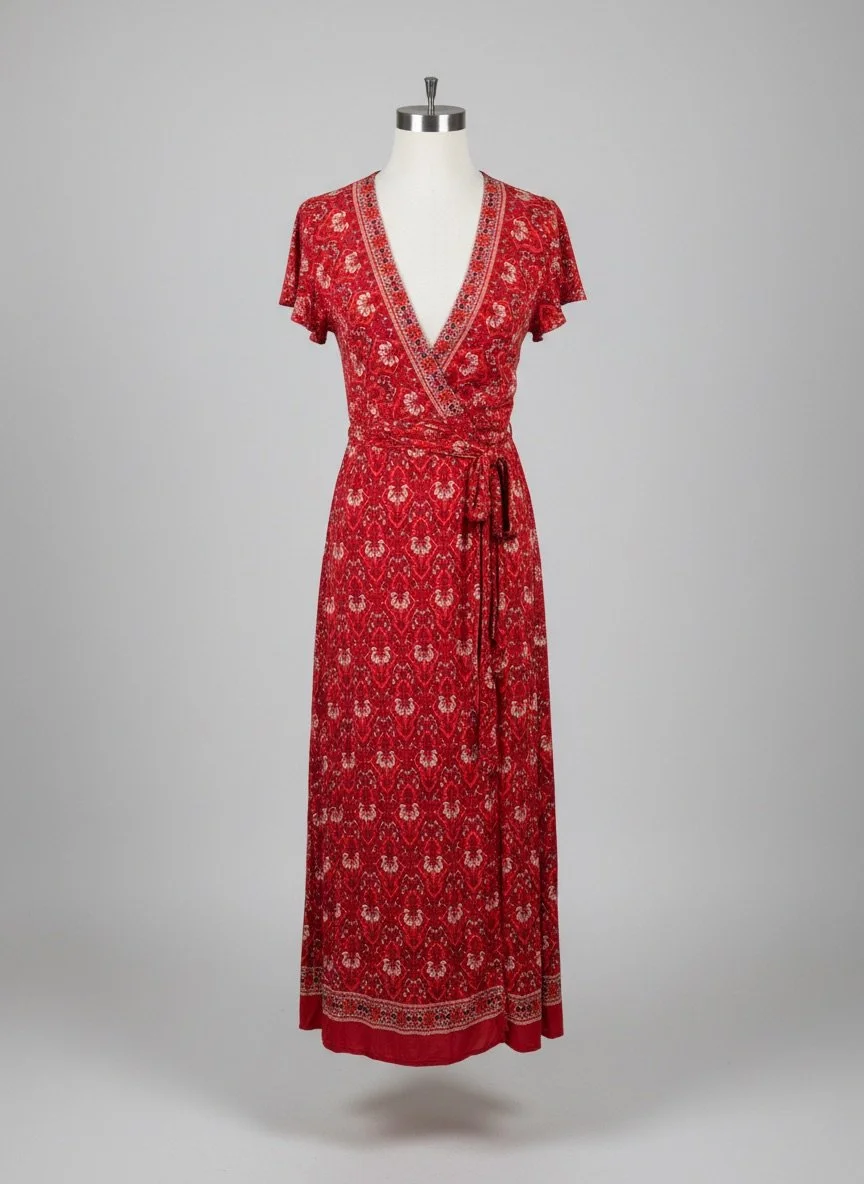 Pretty Garden Maxi Dress - Sz L