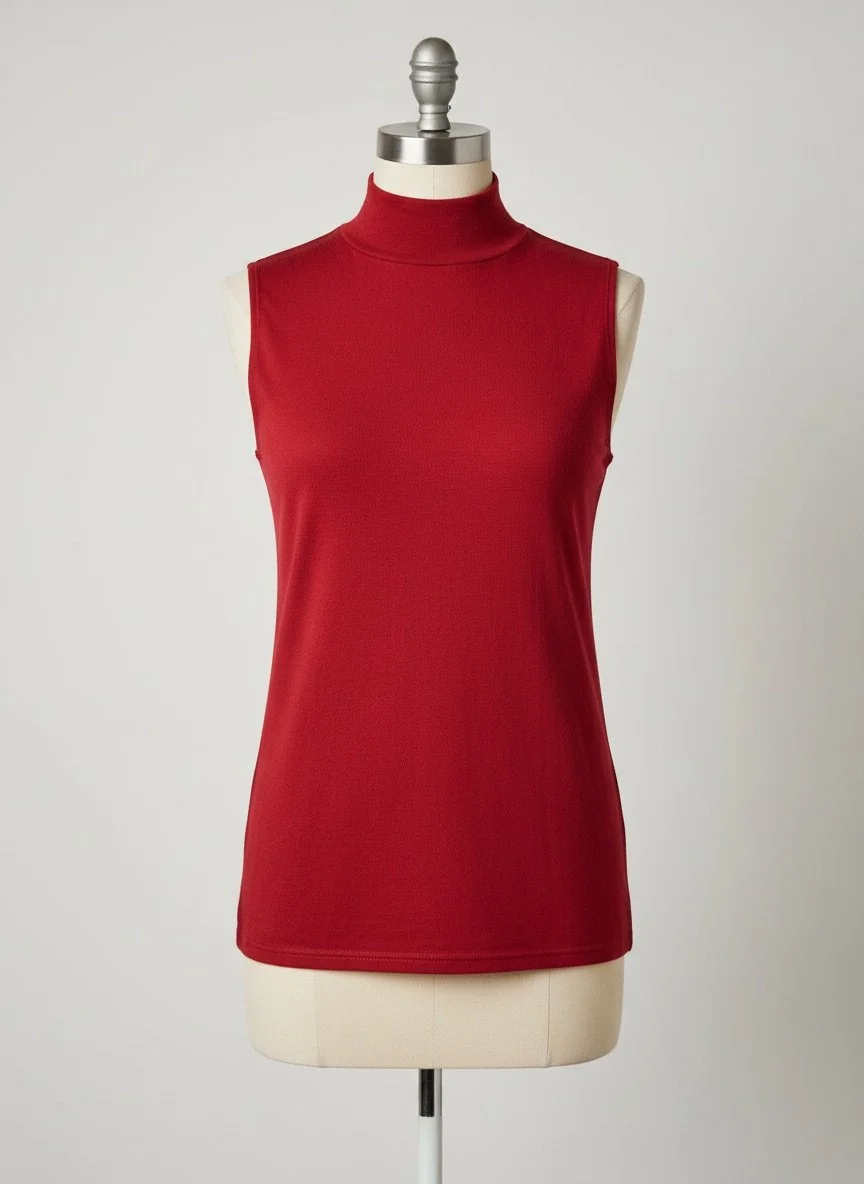 Croft & Barrow Mock Neck Top - Sz 2X