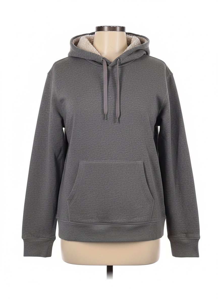 Amazon Essentials Men's Hoodies, Sherpa-Lined Pullover - Sz XXL