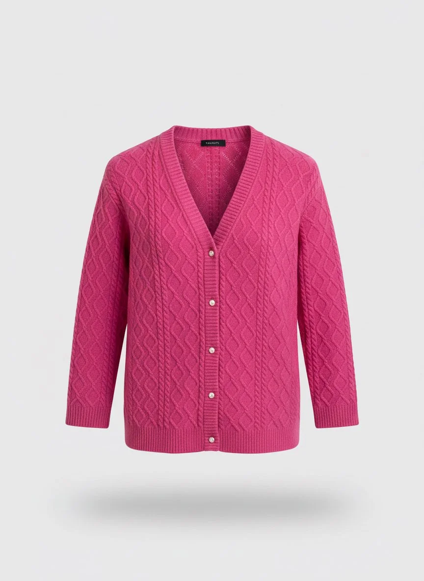 Talbots Cable Knit Cardigan - Sz S