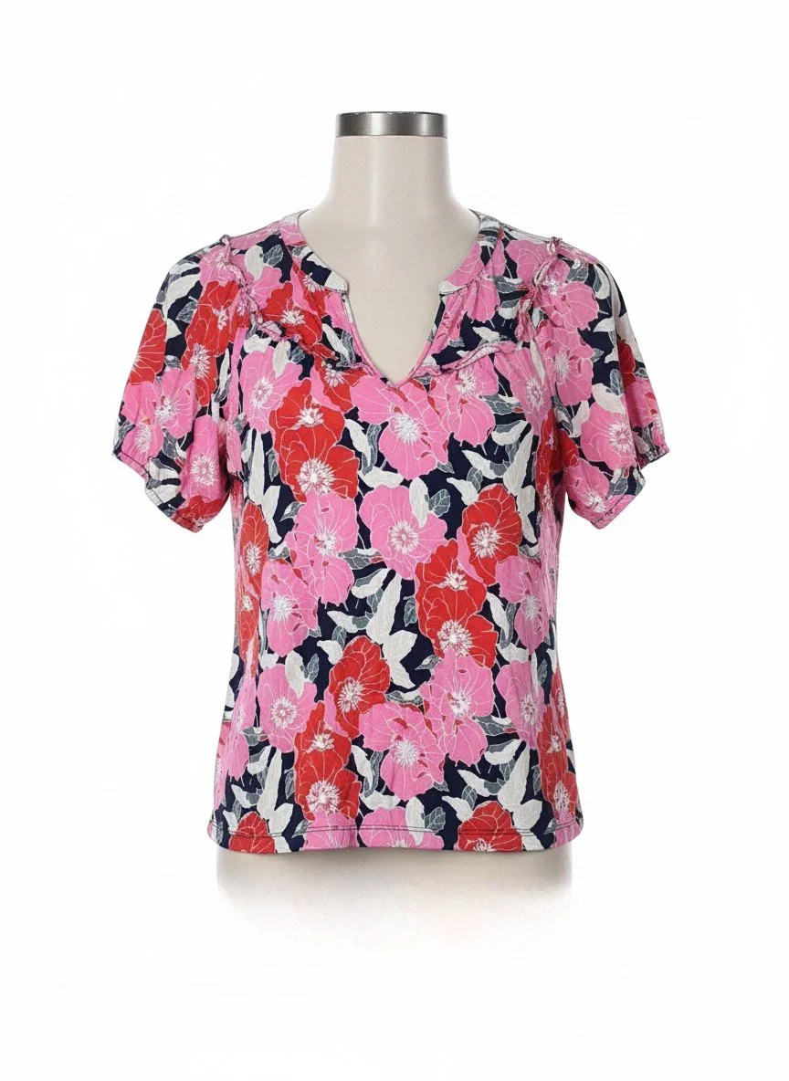 Loft Floral Blouse - Sz L