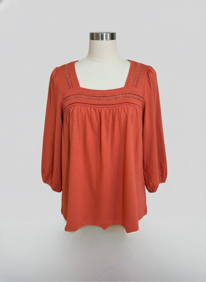 St. John's Bay Coral Blouse - Sz L