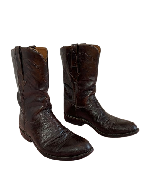 Lucchese Classic Brown Leather Boots