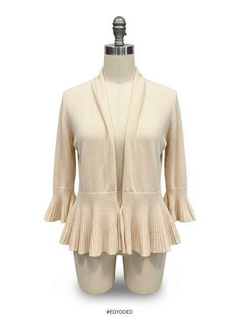 Jeanne Pierre Open Cardigan - Sz L