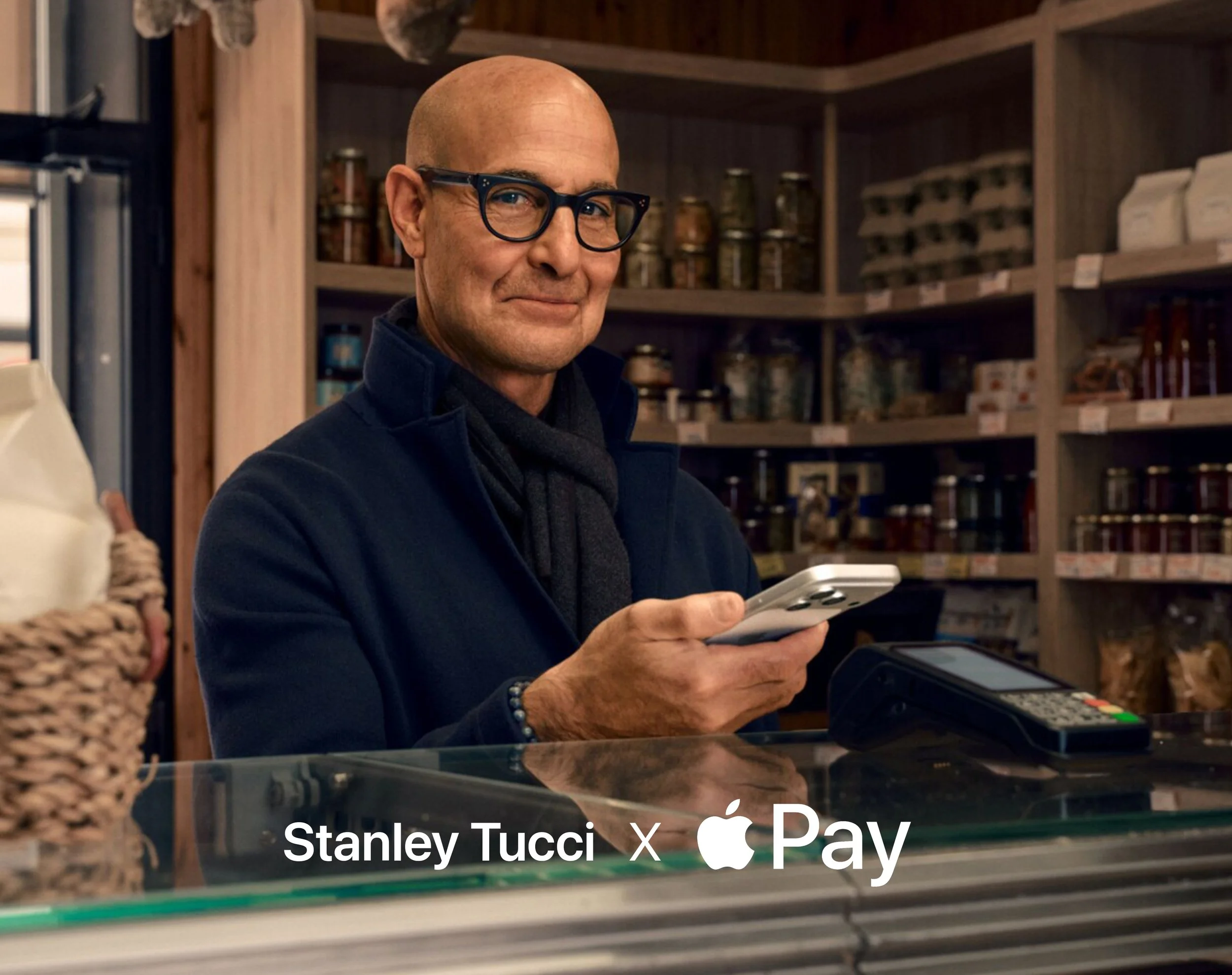 Stanley Tucci x Apple Pay