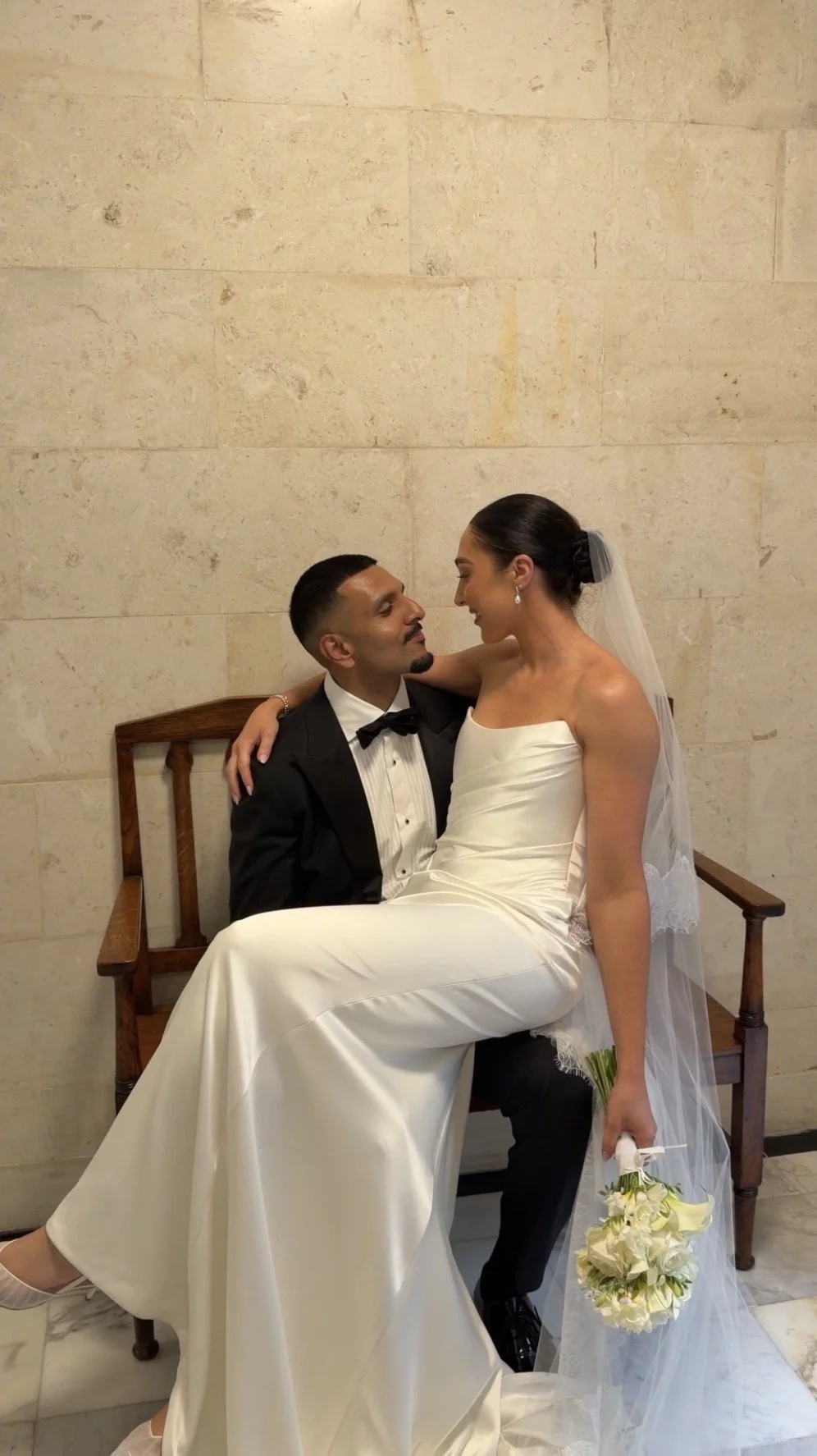 A Modern London Love Story: Wedding at Old Marylebone Town Hall &amp; Reception at Balfour St Bart’s