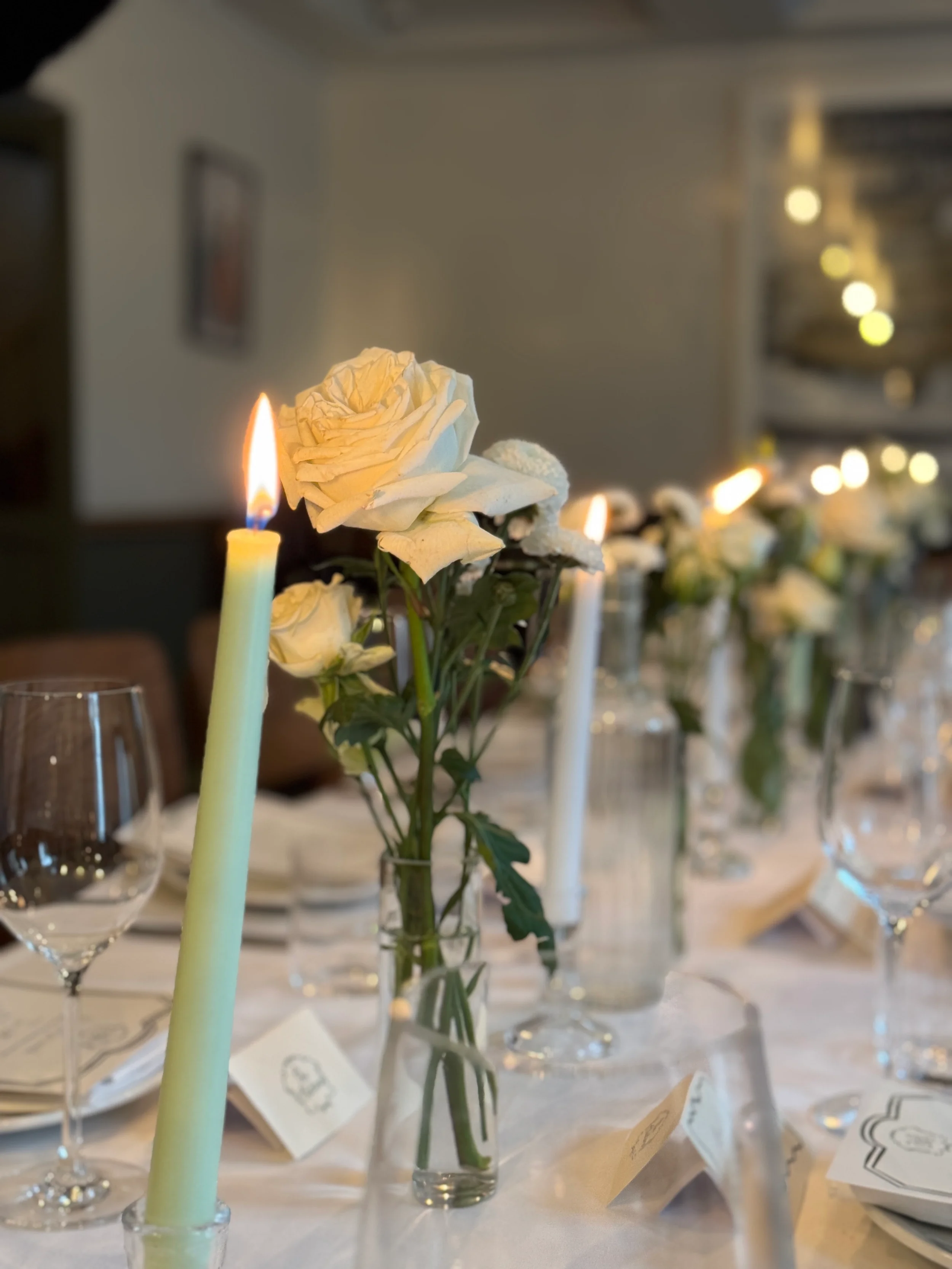 The Italian Greyhound wedding reception