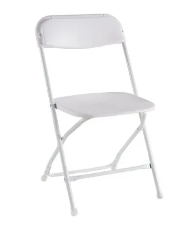 White Folding Chair