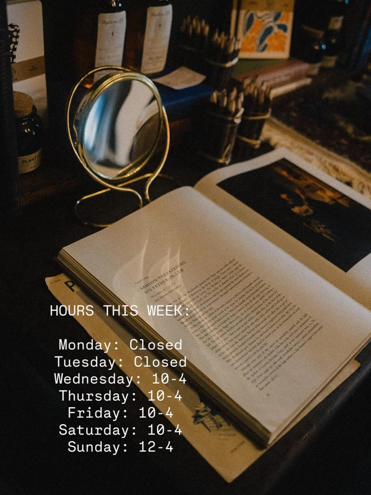 Happy Monday! 

Here are our hours for the week! Plus! A couple new faces will be working in the shop. Come say hi :) 

It&rsquo;s going to be a great week. 

(Still fixing Betty, the Juke box) ❤️&zwj;🩹

📸 @mattwugibson