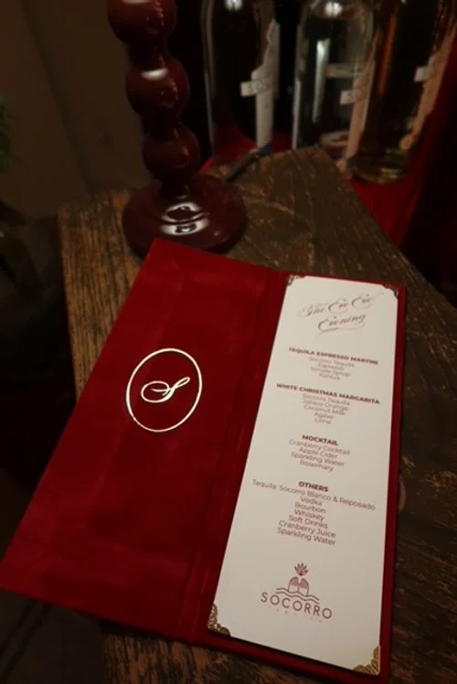 Suede menu