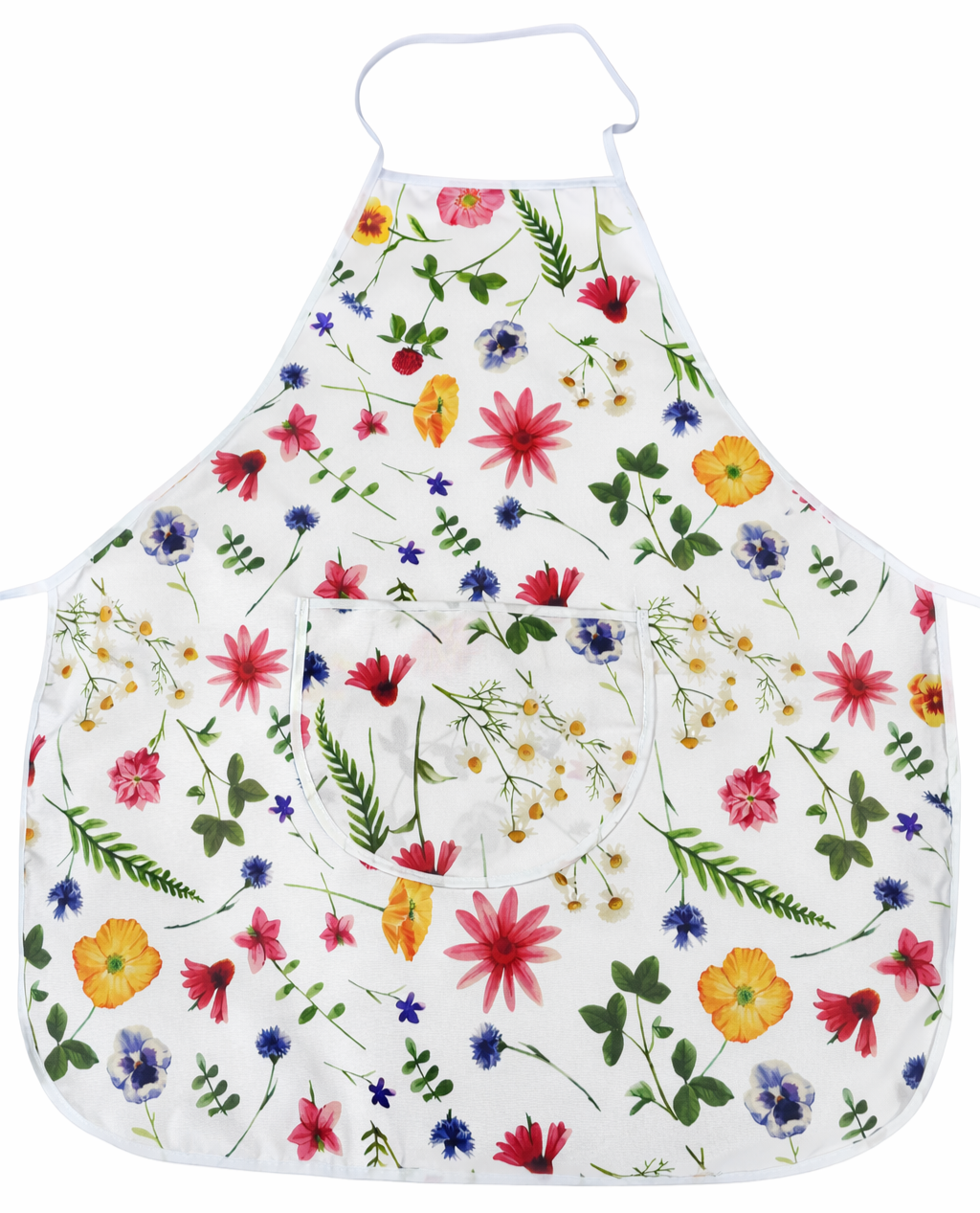 flower garden multi apron. floral print