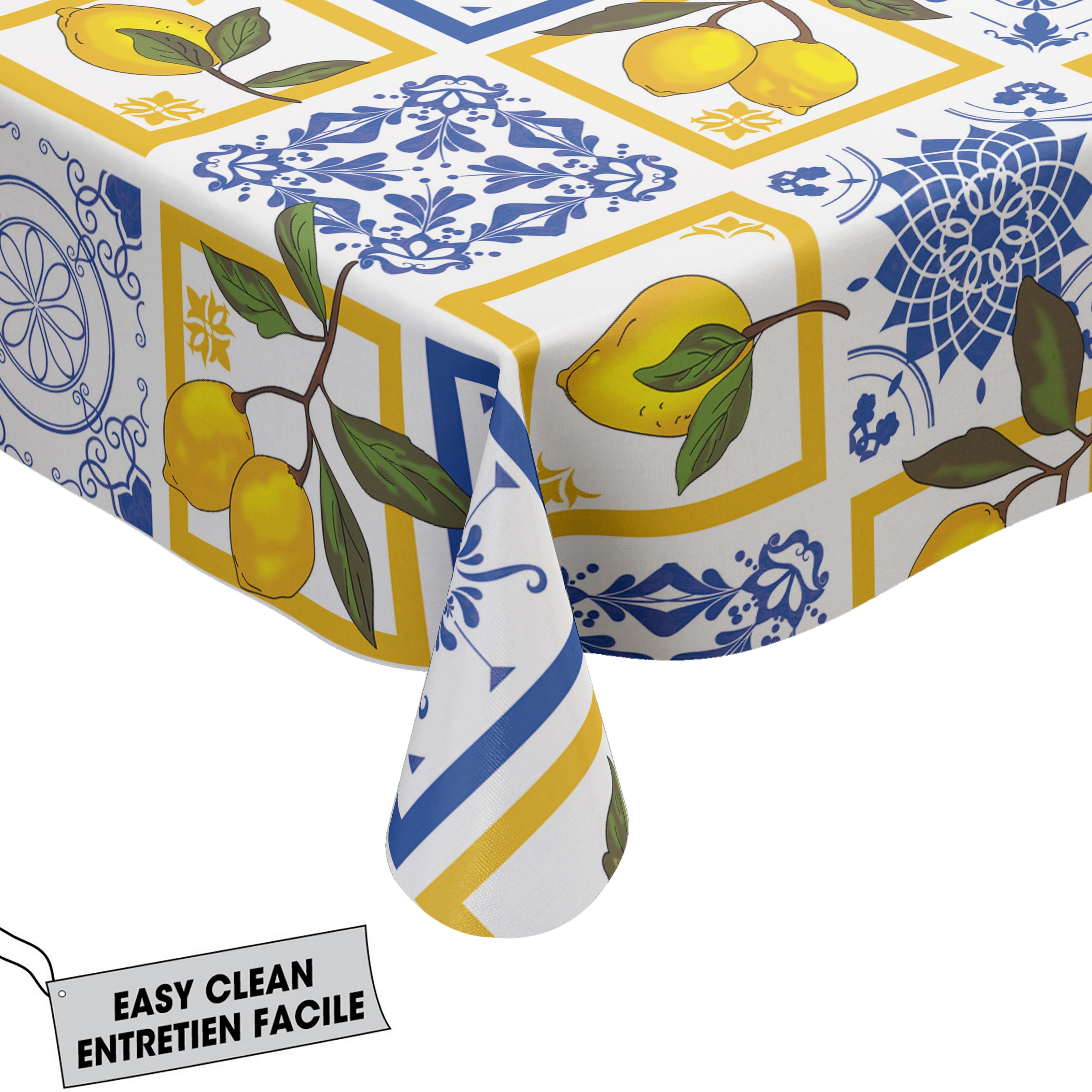 Dolce Di Limone Vinyl tablecloth. Mediterranean look