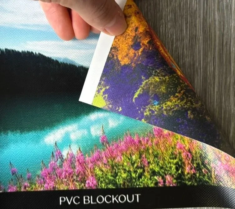 jediný PVC materiál pro oboustranné bannery - PVC Blockout - výroba bannerů na zakázku
