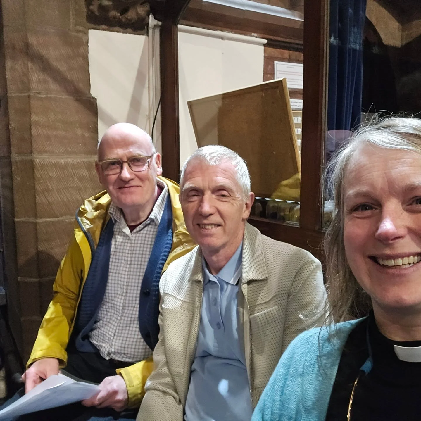 And they are signed up for  another year!

Our wonderful, generous church wardens for whom we are very grateful for!

Thanks to everyone at St Cross for hosting us at the Archdeacon's visitation where Church Wardens across two deaneries gather togeth