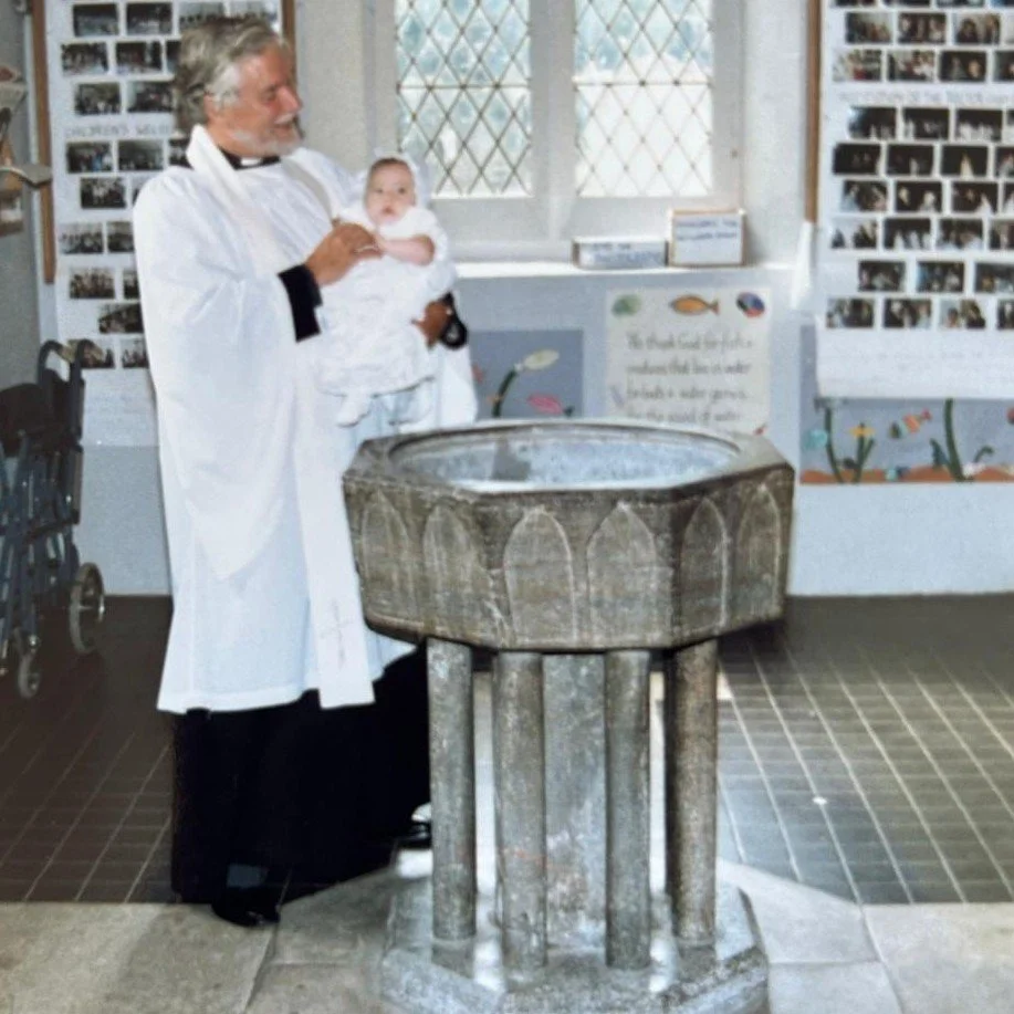 So here's a blast from the past!

Not our church, but one of our team getting Christened at a tender age ready for the adventure of a lifetime!

Anyone like to guess who it is?!

On Sunday at 9.30am, we'll be confirming and baptising (Christening) so