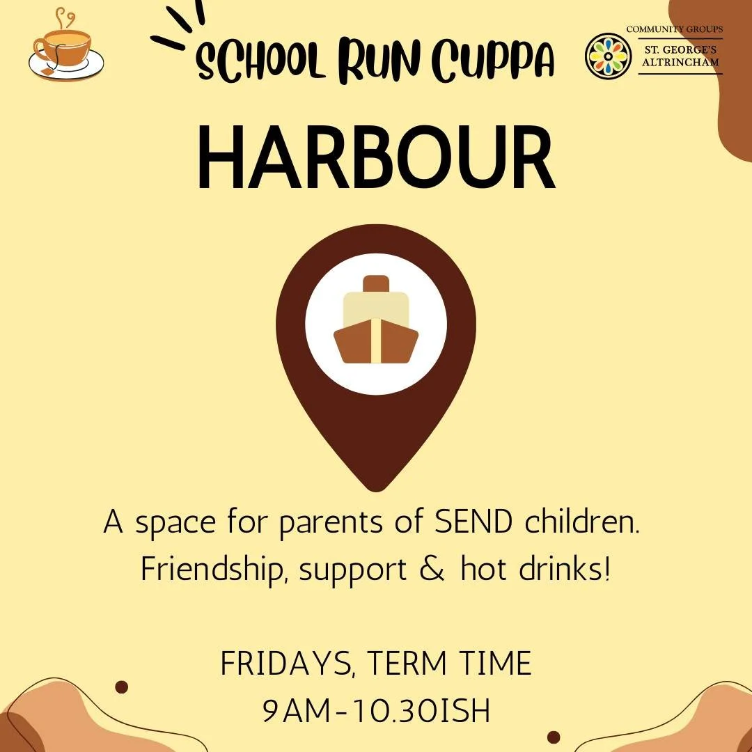 Sometimes it helps to talk to people who just "get it".

Parenting can be wonderful, rewarding, exhausting and, at times, incredibly isolating.

Harbour is a friendly and supportive group for parents and carers of children and young people 