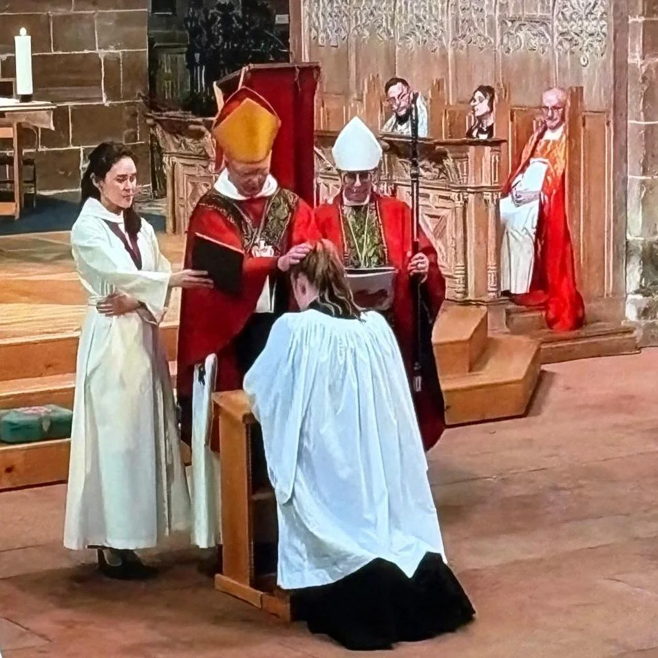 What's your part in God's story?

At the weekend, a group of us headed to Chester Cathedral to support and celebration Josie's ordination.

Speak to a group of vicars about how they came to be ordained, and you'll hear a whole range of stories. For m