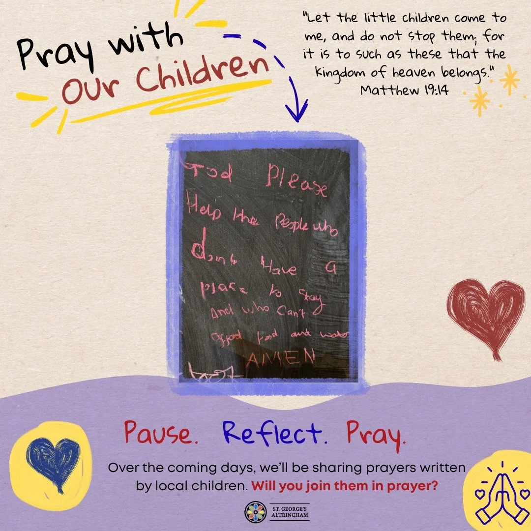 Small Voices, Big Prayers:

The summer holidays can be a wonderful time, but they can also bring extra pressure for many families.

For those without a place to call home, living in temporary or insecure accommodation, or facing the fear of losing th